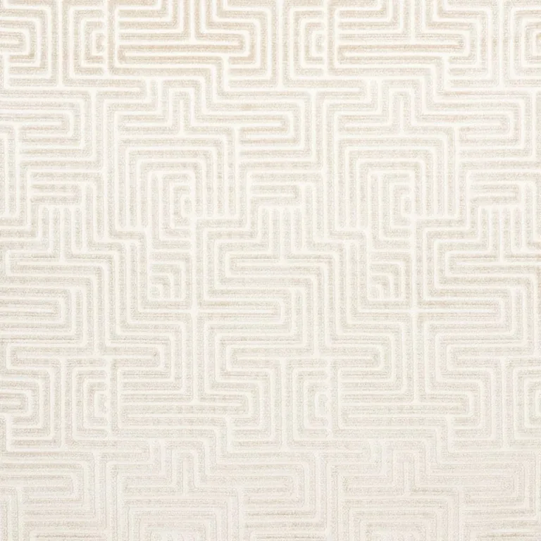 Schumacher 72950 Lisboa Velvet Pearl fabric swatch