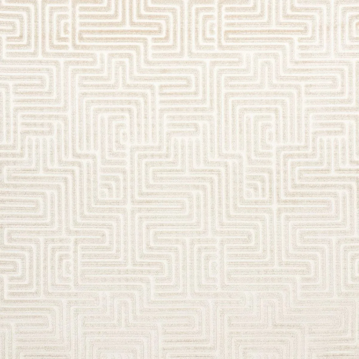 Schumacher 72950 Lisboa Velvet Pearl fabric swatch