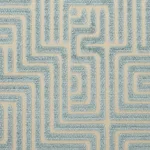 Schumacher 72954 Lisboa Velvet Sky fabric swatch