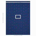 Schumacher 78800 Lobster Embroidery Navy fabric swatch
