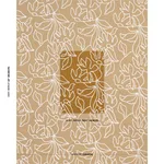 Schumacher 84411 Lola Embroidery Saffron fabric swatch