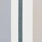 Schumacher 79660 Lolland Linen Stripe Grey & Sand fabric swatch