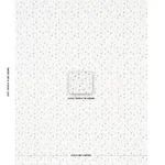 Schumacher 181931 Lolly Floral Blues fabric swatch