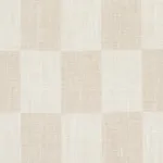 Schumacher 180330 Loose Check Light Neutral fabric swatch