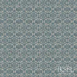 Schumacher RF901CS57 Loredan Peacock fabric swatch