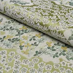 Schumacher 85640 Lorene Leaf fabric swatch