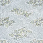 Schumacher 85642 Lorene Sky fabric swatch