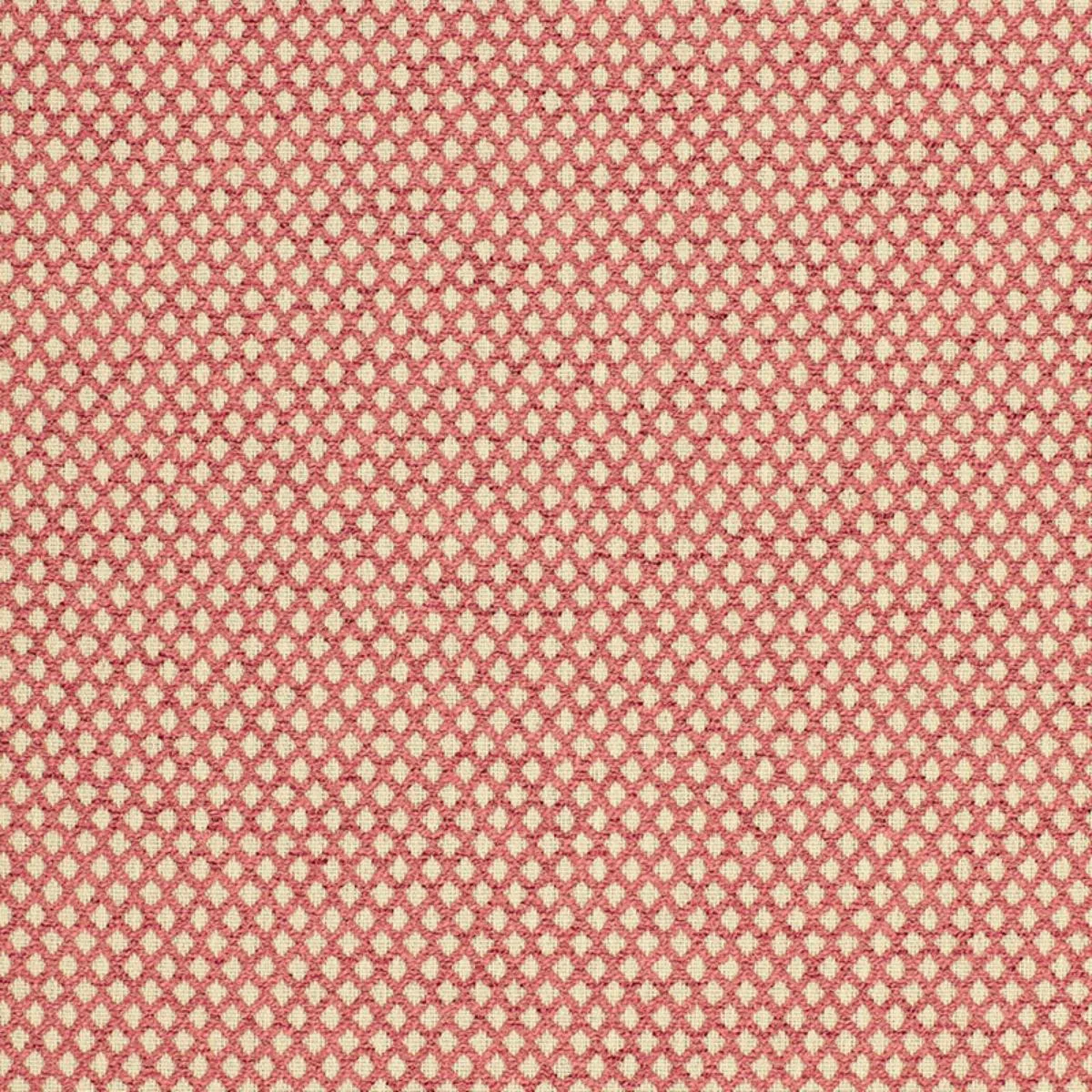Schumacher 94850 Losange Bouclé Cranberry fabric swatch