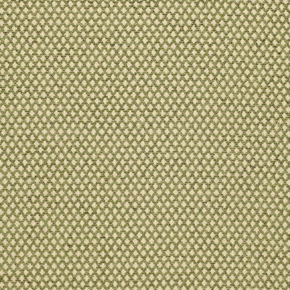 Schumacher 94854 Losange Bouclé Leaf fabric swatch