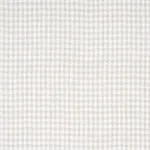 Schumacher 83340 Lotti Linen Houndstooth Grey fabric swatch