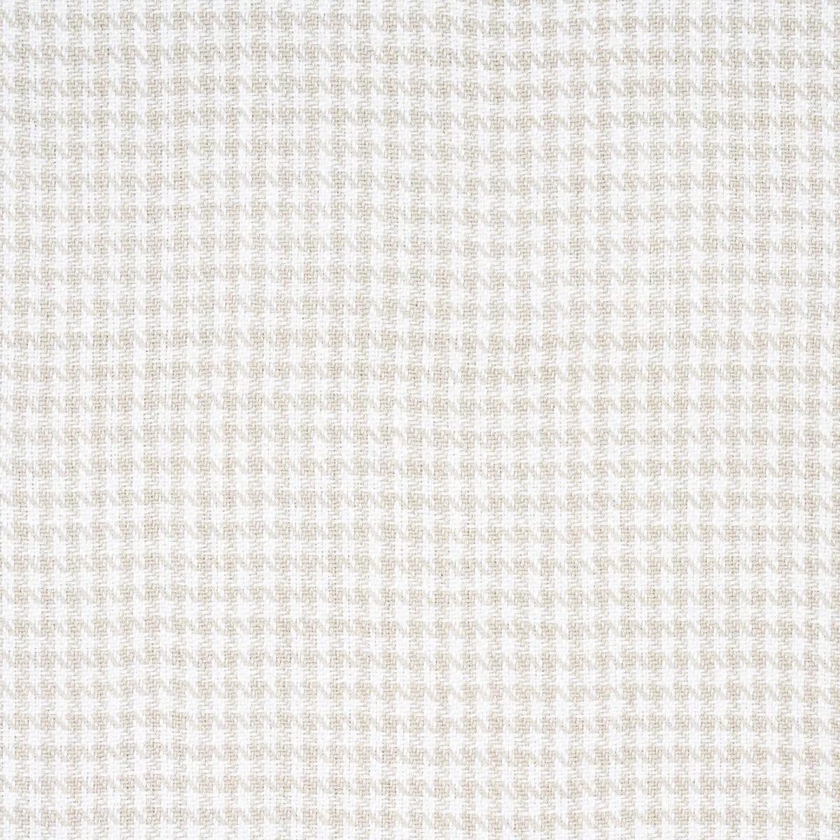 Schumacher 83340 Lotti Linen Houndstooth Grey fabric swatch