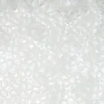 Schumacher 78341 Lotus Embroidery Pearl fabric swatch