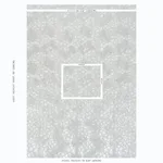 Schumacher 78341 Lotus Embroidery Pearl fabric swatch