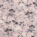 Schumacher 172937 Lotus Garden Lilac fabric swatch