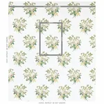 Schumacher 179630 Loudon Rose Ivory fabric swatch
