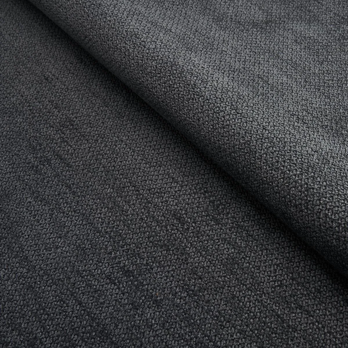 Schumacher 54387 Luana Titanium fabric swatch