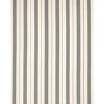 Schumacher 79094 Lubeck Stripe Black fabric swatch