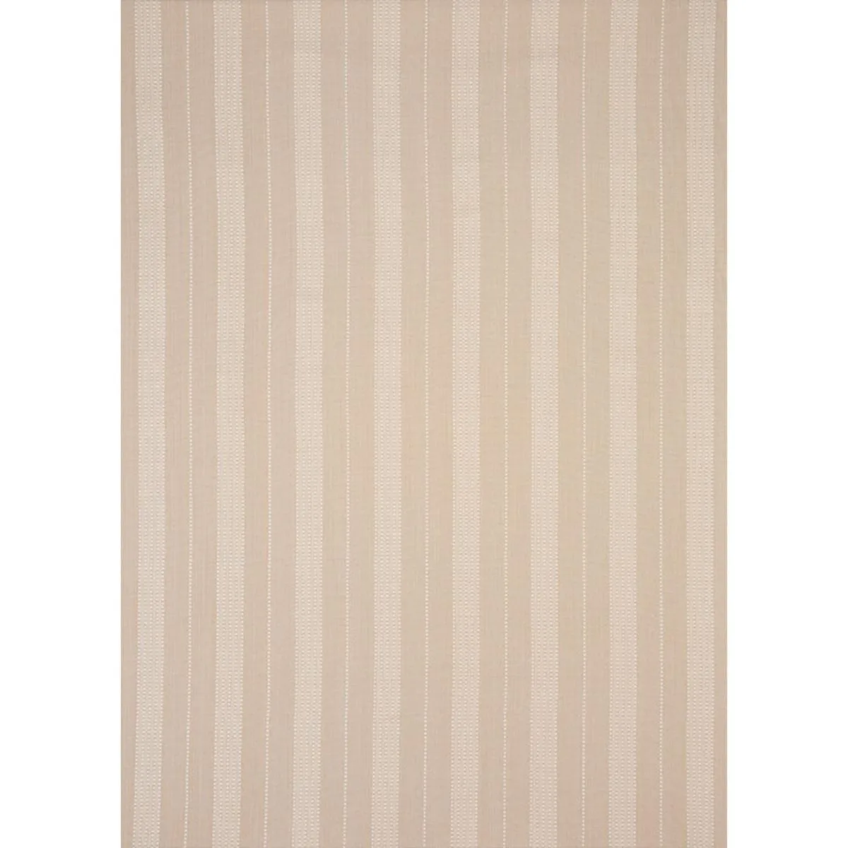 Schumacher 79091 Lubeck Stripe Natural fabric swatch