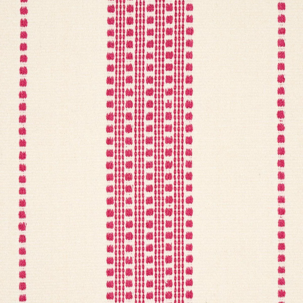 Schumacher 79095 Lubeck Stripe Pink fabric swatch