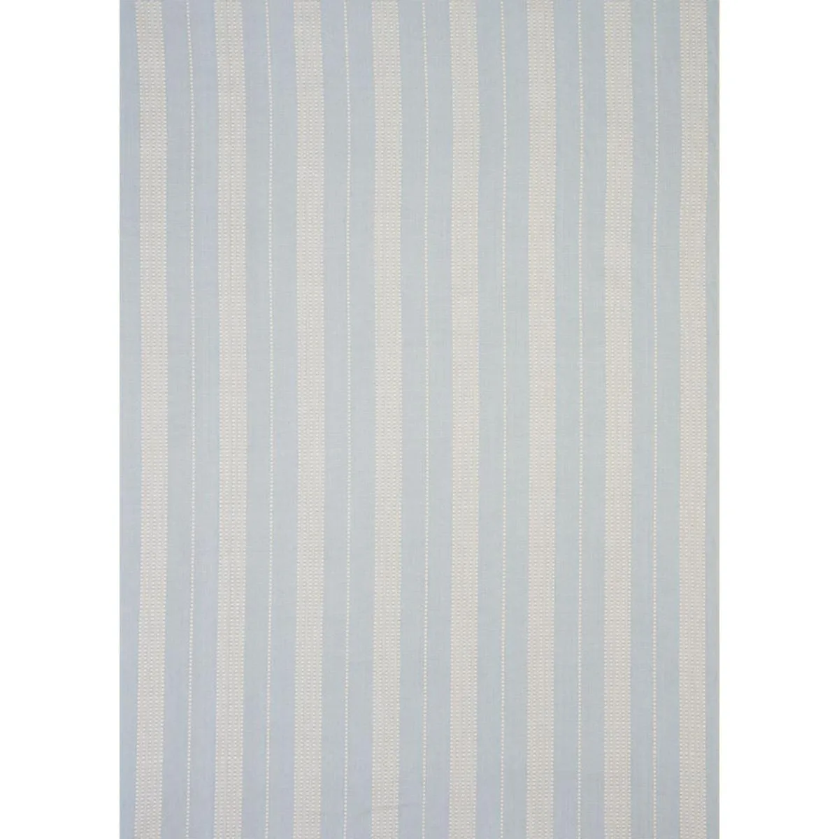 Schumacher 79092 Lubeck Stripe Sky fabric swatch
