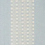 Schumacher 79092 Lubeck Stripe Sky fabric swatch