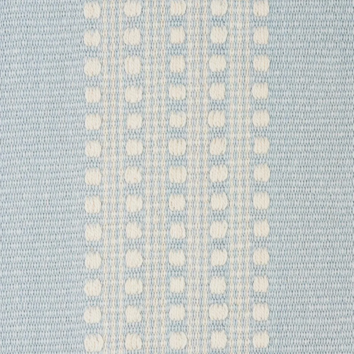Schumacher 79092 Lubeck Stripe Sky fabric swatch