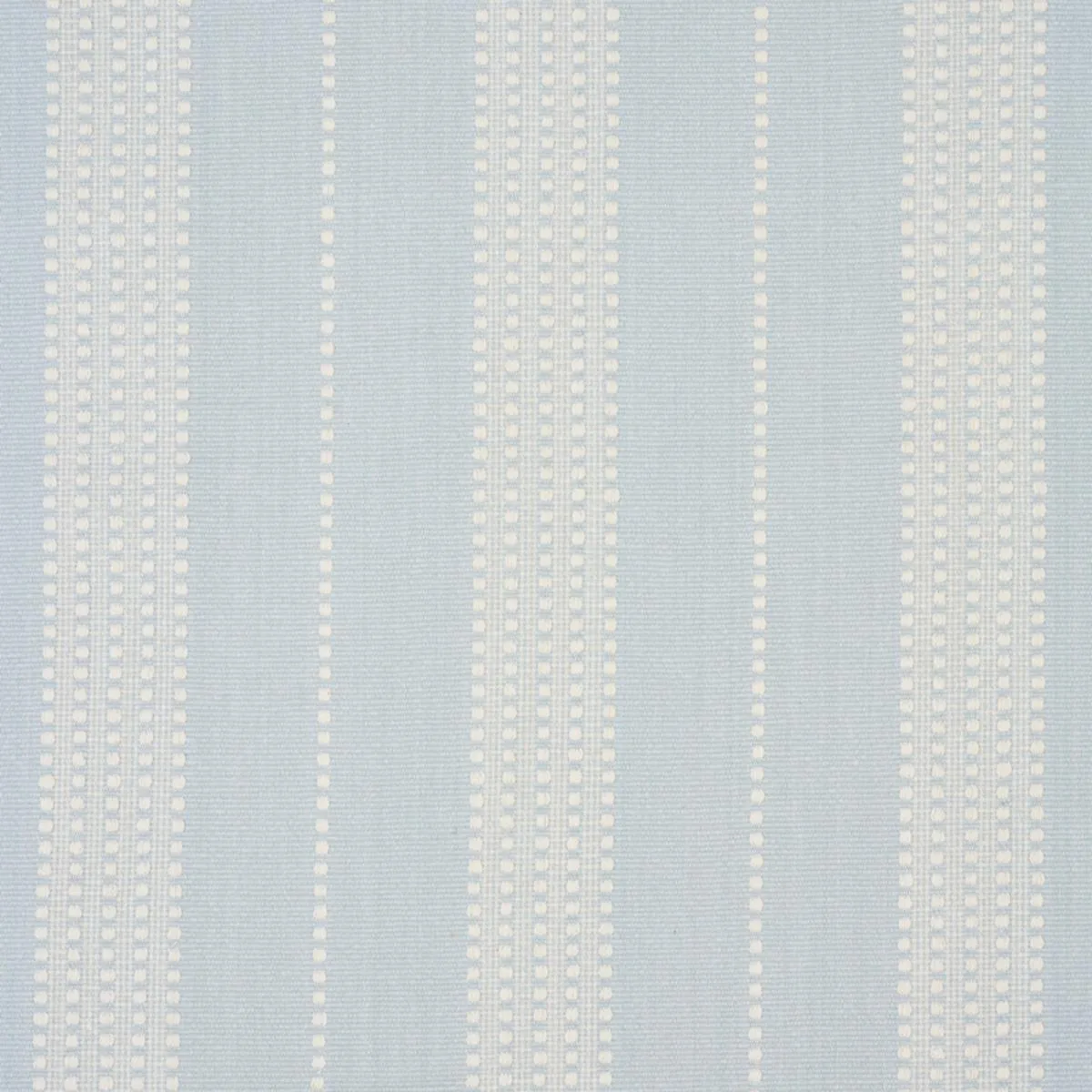 Schumacher 79092 Lubeck Stripe Sky fabric swatch