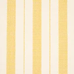 Schumacher 79096 Lubeck Stripe Yellow fabric swatch