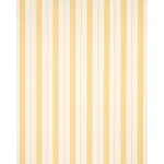 Schumacher 79096 Lubeck Stripe Yellow fabric swatch