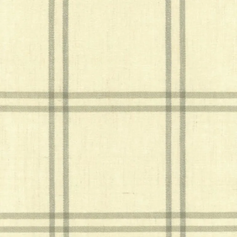 Schumacher 55710 Luberon Plaid Haze fabric swatch