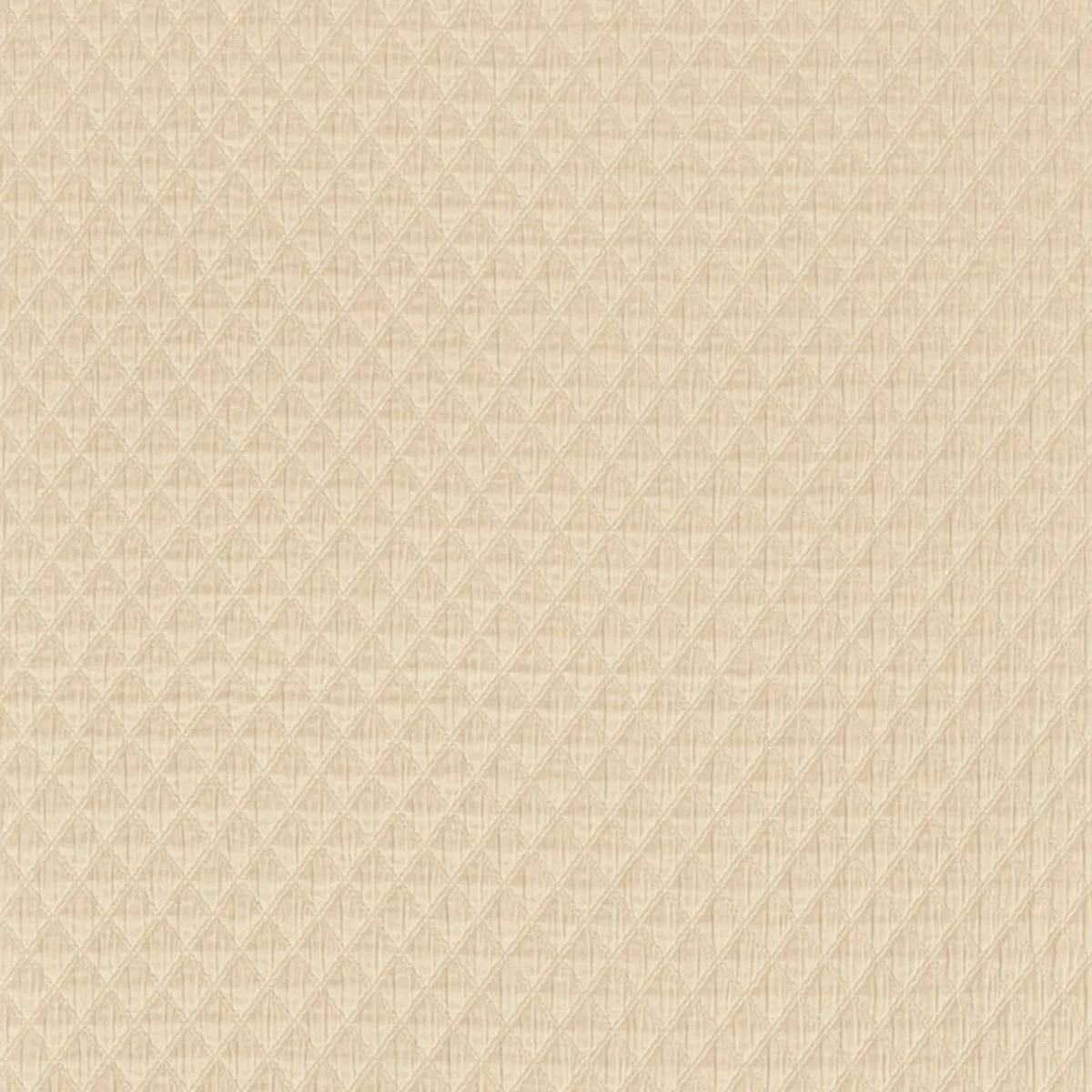 Schumacher 66581 Lucca Matelassé Putty fabric swatch