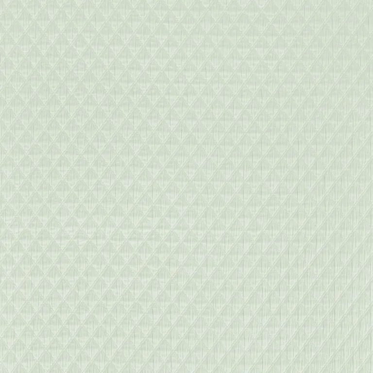 Schumacher 66580 Lucca Matelassé Robin's Egg fabric swatch