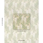 Schumacher 83900 Lucia Wisteria Lilac fabric swatch