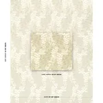 Schumacher 83901 Lucia Wisteria Moss fabric swatch