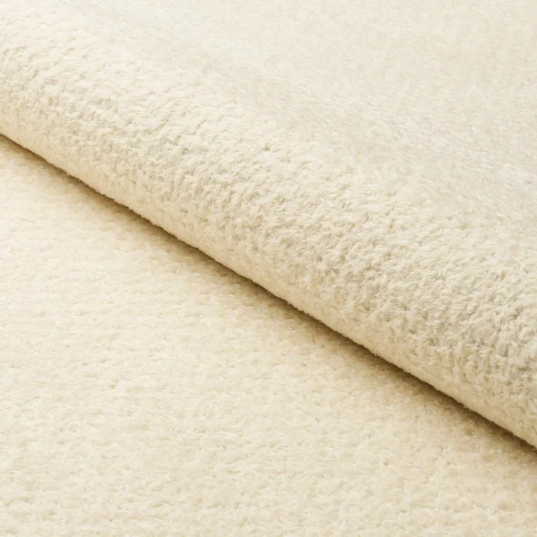 Schumacher 83350 Lucien Texture Ivory fabric swatch