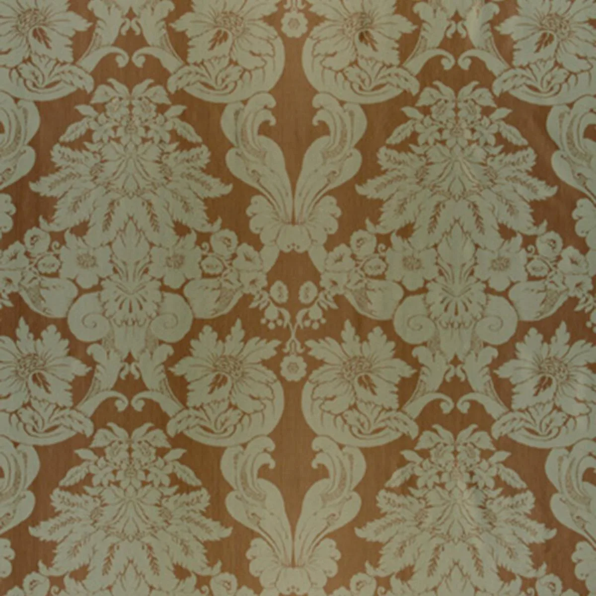Schumacher 173413 Lucienne Damask Dusk fabric swatch