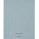 Schumacher 83713 Lucy Stripe Indigo fabric swatch