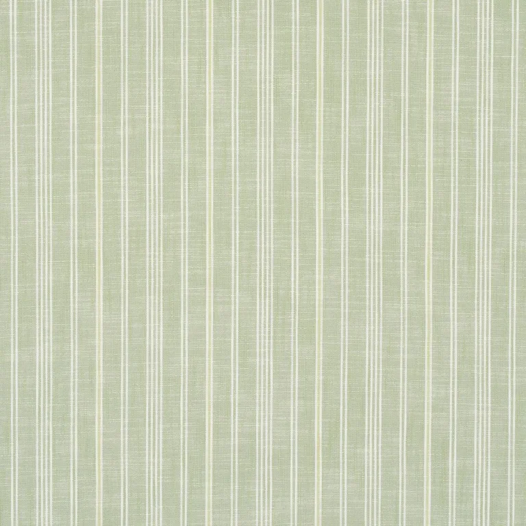 Schumacher 83714 Lucy Stripe Leaf Green fabric swatch