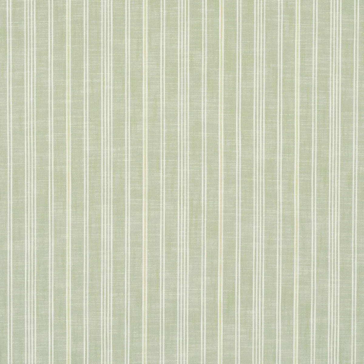 Schumacher 83714 Lucy Stripe Leaf Green fabric swatch