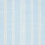 Schumacher 83710 Lucy Stripe Light Blue fabric swatch
