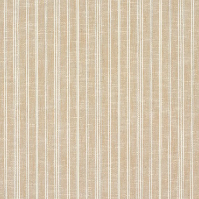 Schumacher 83711 Lucy Stripe Neutral fabric swatch