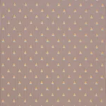 Schumacher 79362 Ludus Stripe Brown fabric swatch