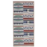 Schumacher 85470 Lunar Hand Woven Brocade Comet fabric swatch