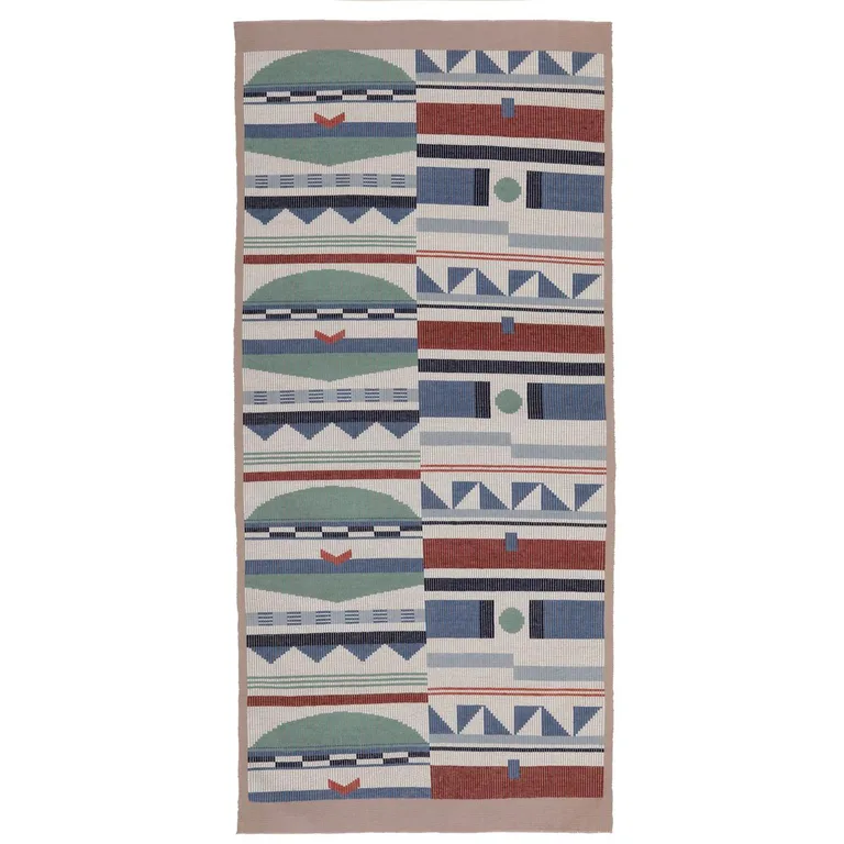 Schumacher 85470 Lunar Hand Woven Brocade Comet fabric swatch
