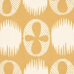 Schumacher 181512 Lunaria Ochre fabric swatch