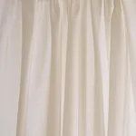 Schumacher 16602 Lyra Sheer Bone fabric swatch