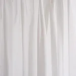 Schumacher 16601 Lyra Sheer Ivory fabric swatch