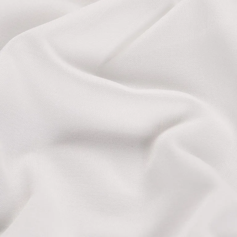 Schumacher 16601 Lyra Sheer Ivory fabric swatch