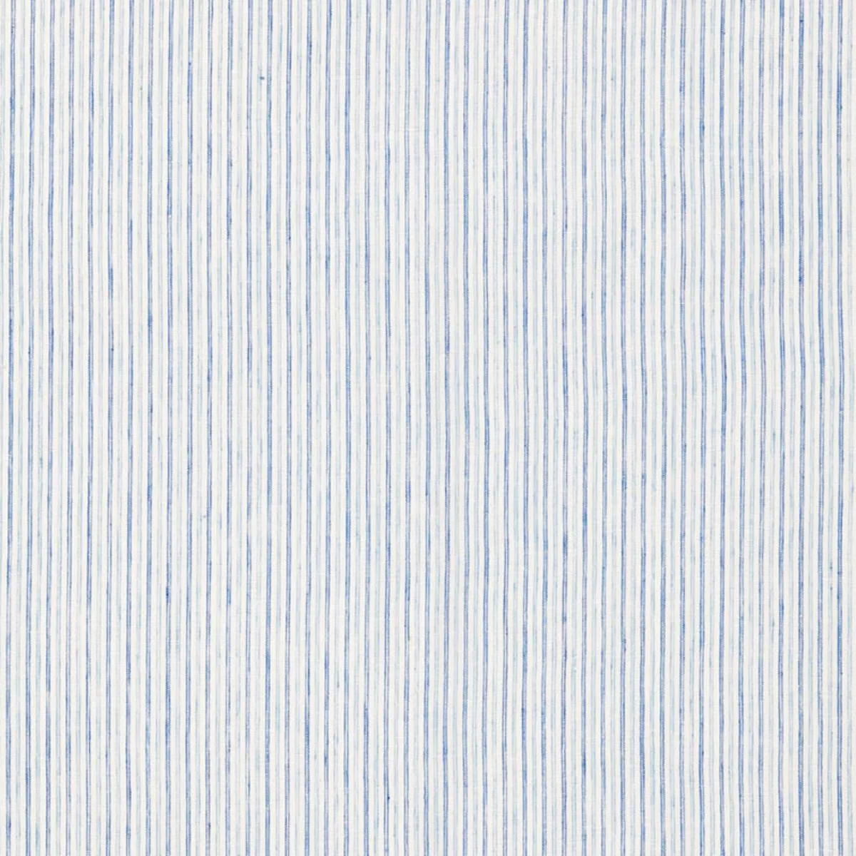 Schumacher 65993 Mackay Linen Stripe Sheer Sky fabric swatch