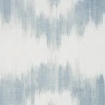 Schumacher 177821 Madaket Ikat Sky fabric swatch